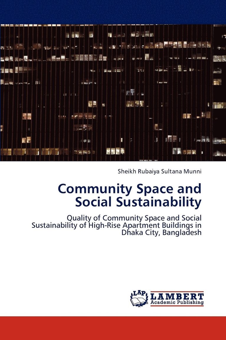 Community Space and Social Sustainability 1