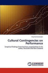 bokomslag Cultural Contingencies on Performance