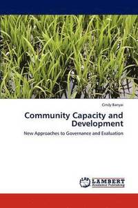 bokomslag Community Capacity and Development