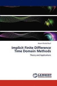 bokomslag Implicit Finite Difference Time Domain Methods