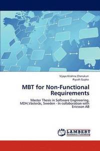 bokomslag Mbt for Non-Functional Requirements
