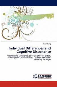 bokomslag Individual Differences and Cognitive Dissonance