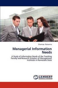bokomslag Managerial Information Needs