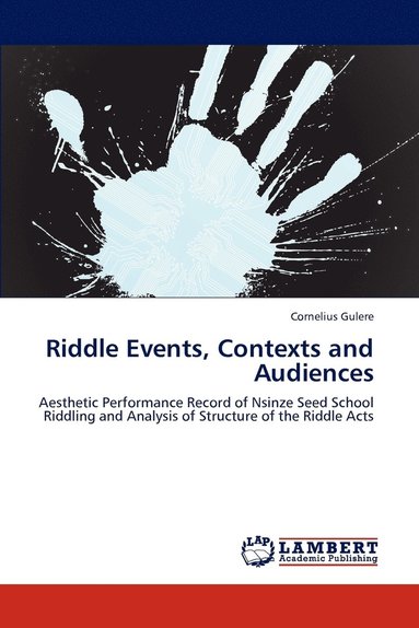 bokomslag Riddle Events, Contexts and Audiences