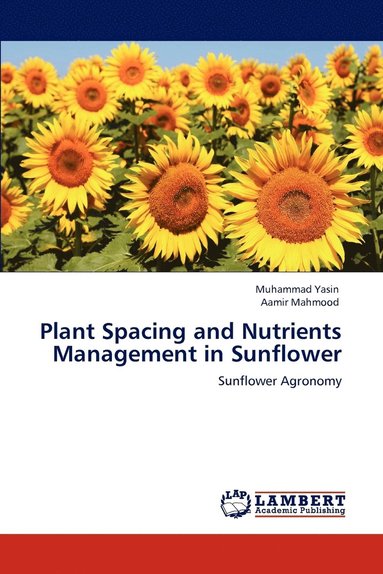 bokomslag Plant Spacing and Nutrients Management in Sunflower