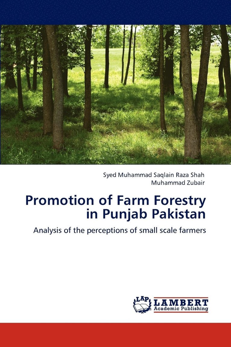 Promotion of Farm Forestry in Punjab Pakistan 1
