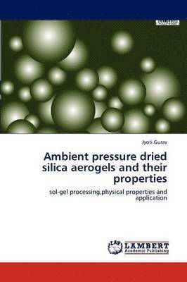 Ambient pressure dried silica aerogels and their properties 1