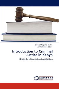 bokomslag Introduction to Criminal Justice in Kenya
