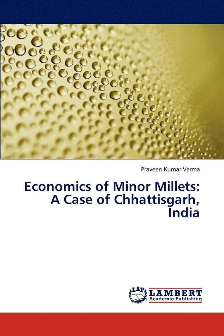 Economics of Minor Millets 1