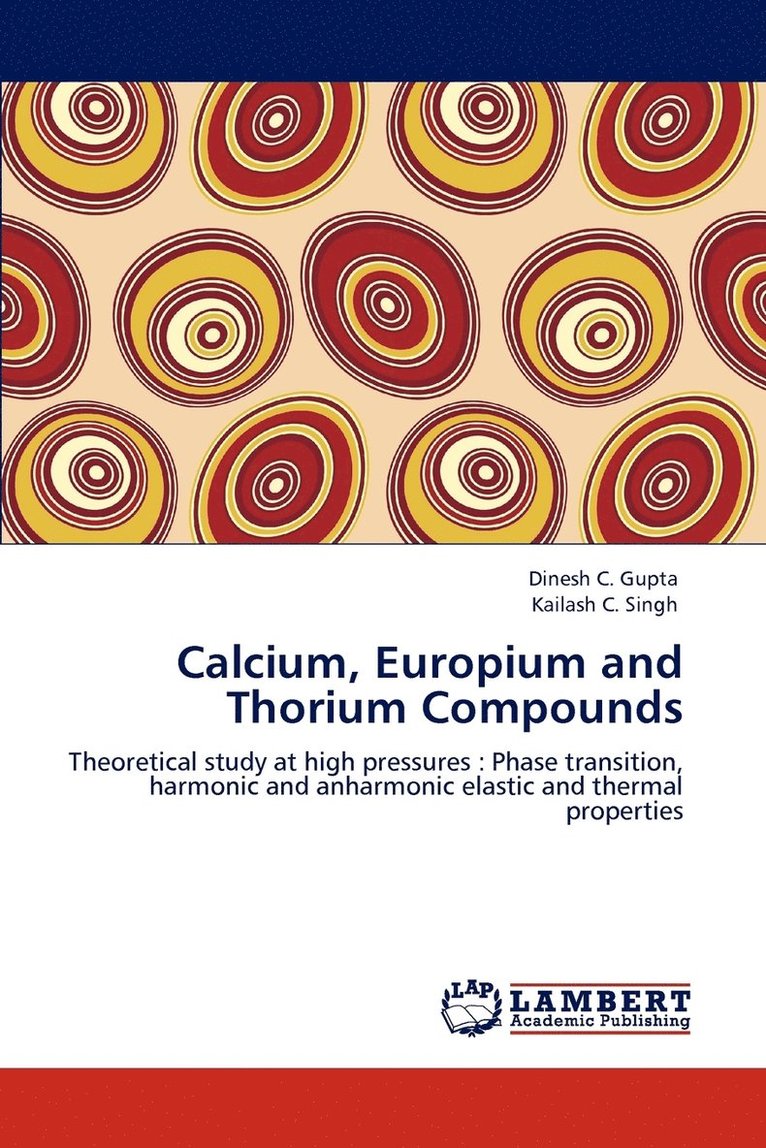 Calcium, Europium and Thorium Compounds 1