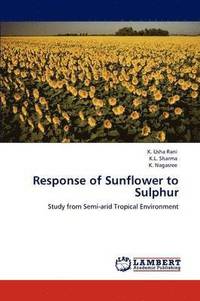 bokomslag Response of Sunflower to Sulphur
