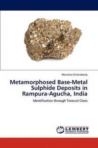 bokomslag Metamorphosed Base-Metal Sulphide Deposits in Rampura-Agucha, India