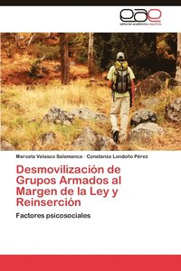 bokomslag Desmovilizacin de Grupos Armados al Margen de la Ley y Reinsercin
