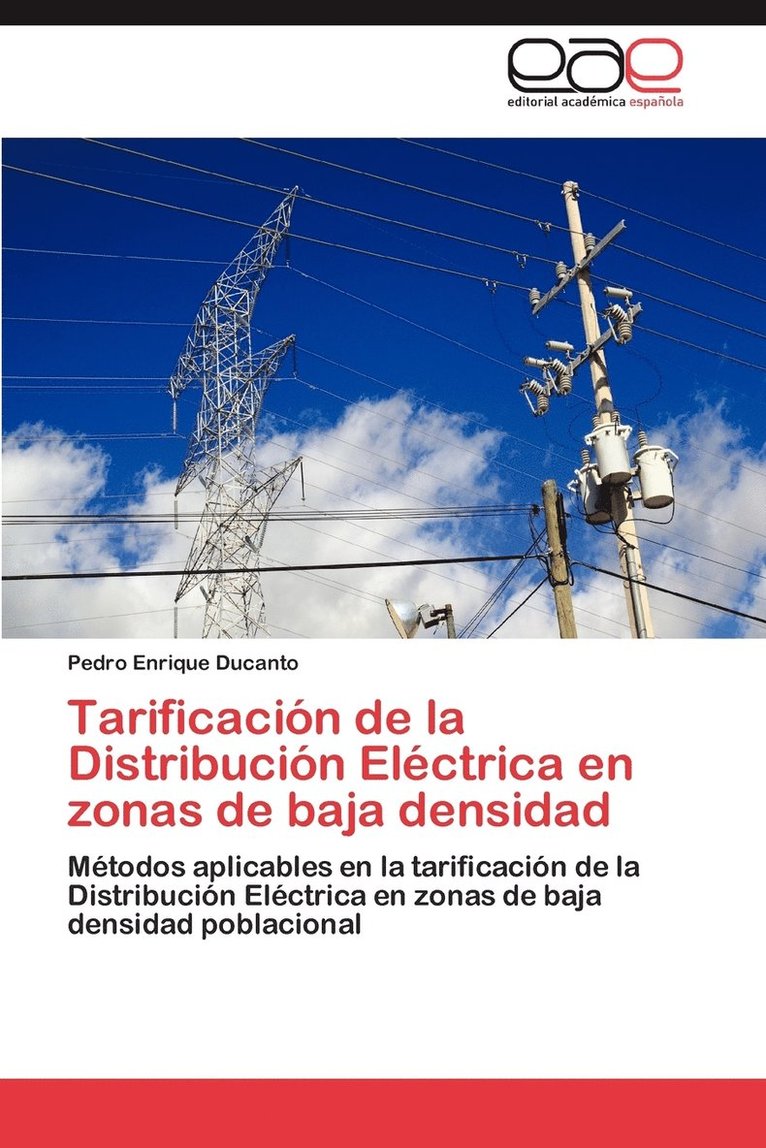 Tarificacin de la Distribucin Elctrica en zonas de baja densidad 1