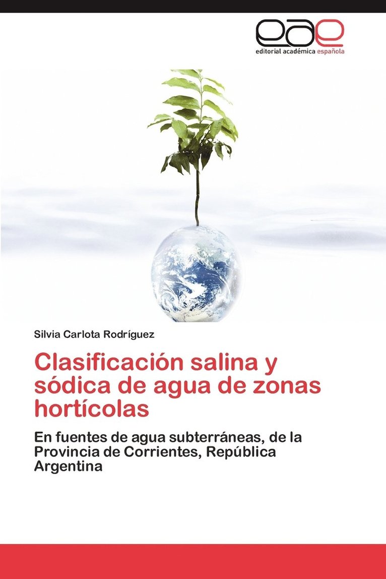 Clasificacion Salina y Sodica de Agua de Zonas Horticolas 1
