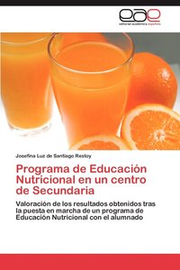 bokomslag Programa de Educacion Nutricional En Un Centro de Secundaria