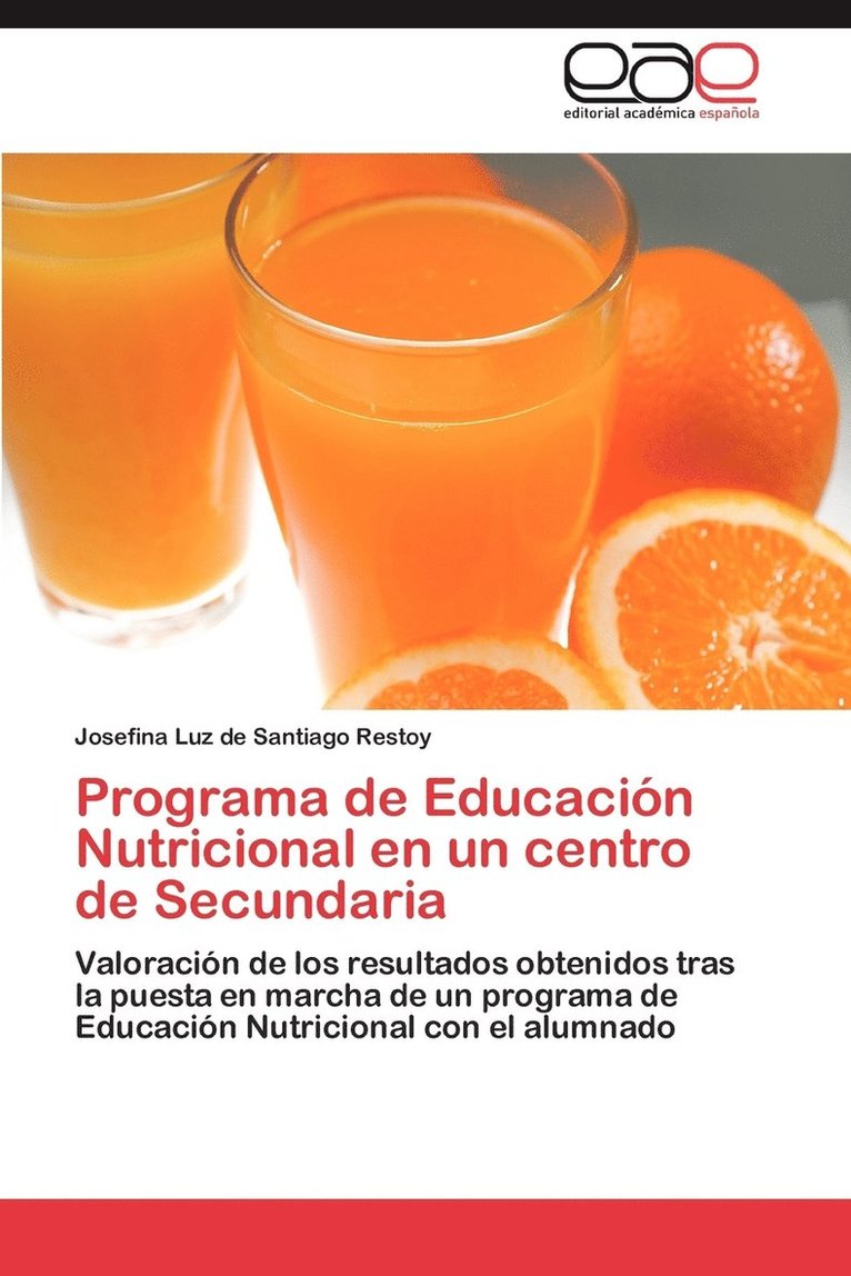 Programa de Educacion Nutricional En Un Centro de Secundaria 1