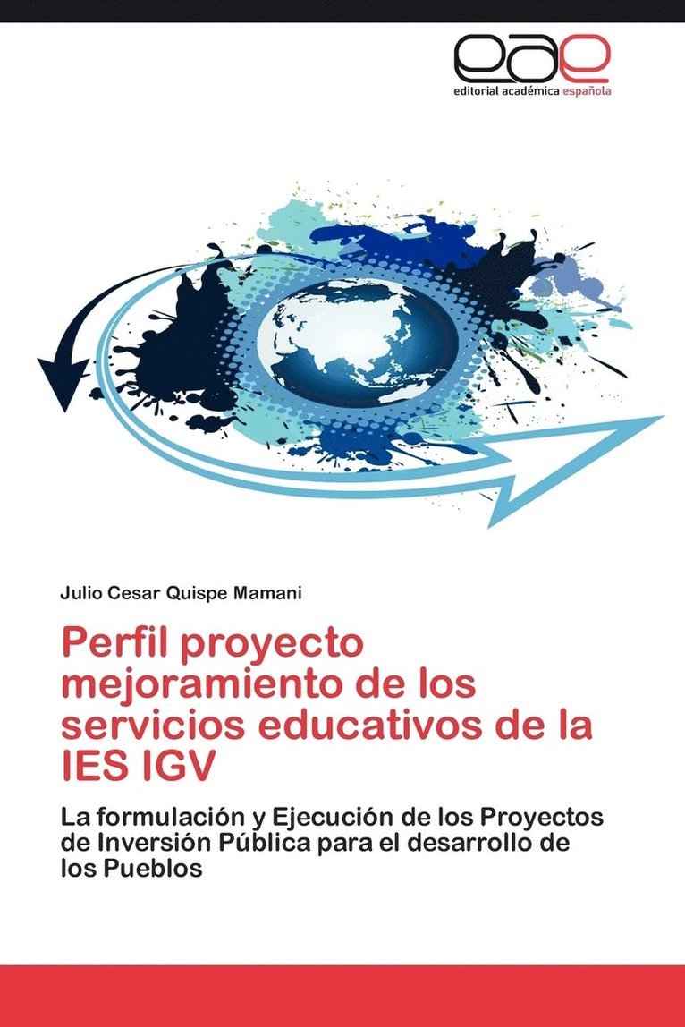 Perfil Proyecto Mejoramiento de Los Servicios Educativos de La Ies Igv 1