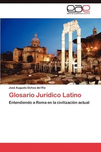 bokomslag Glosario Juridico Latino