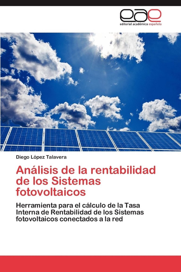 Anlisis de la rentabilidad de los Sistemas fotovoltaicos 1
