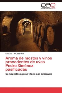 bokomslag Aroma de mostos y vinos procedentes de uvas Pedro Ximnez pasificadas
