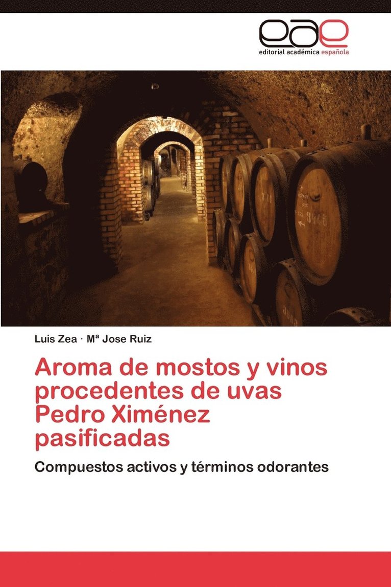 Aroma de mostos y vinos procedentes de uvas Pedro Ximnez pasificadas 1