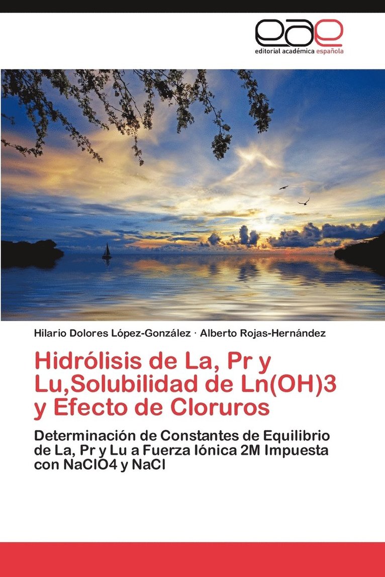 Hidrlisis de La, Pr y Lu, Solubilidad de Ln(OH)3 y Efecto de Cloruros 1