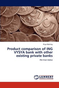 bokomslag Product Comparison of Ing Vysya Bank with Other Existing Private Banks