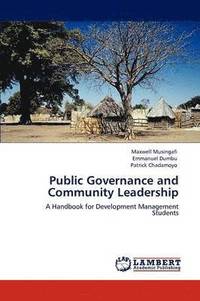 bokomslag Public Governance and Community Leadership