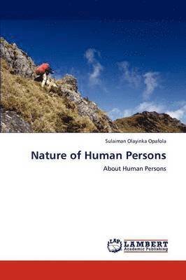 bokomslag Nature of Human Persons