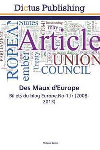 bokomslag Des Maux d'Europe