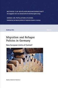 bokomslag Migration and Refugee Policies in Germany