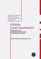 Christine M. Klapeer, Johanna Leinius, Franziska Martinsen, Heike Mauer, Inga Nüthen - Politik und Geschlecht, Inbunden