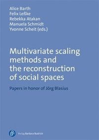 bokomslag Multivariate Scaling Methods and the Reconstruction of Social Spaces