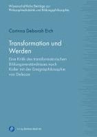 bokomslag Transformation und Werden