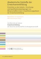 Malte Ebner von Eschenbach, Maria Kondratjuk - Akademische Zukünfte der Erwachsenenbildung, Häftad