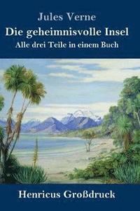bokomslag geheimnisvolle Insel (Großdruck)