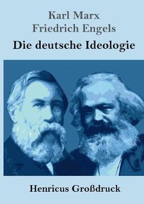 bokomslag Die deutsche Ideologie (Grossdruck)