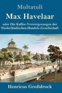 bokomslag Max Havelaar (Großdruck)