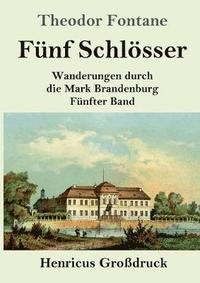 bokomslag Fünf Schlösser (Großdruck)