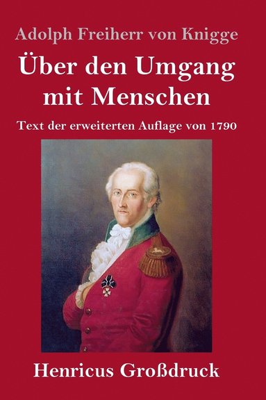 bokomslag Über den Umgang mit Menschen (Großdruck)