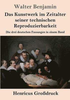 bokomslag Das Kunstwerk im Zeitalter seiner technischen Reproduzierbarkeit (Grodruck)