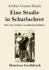 bokomslag Eine Studie in Scharlachrot (Großdruck)
