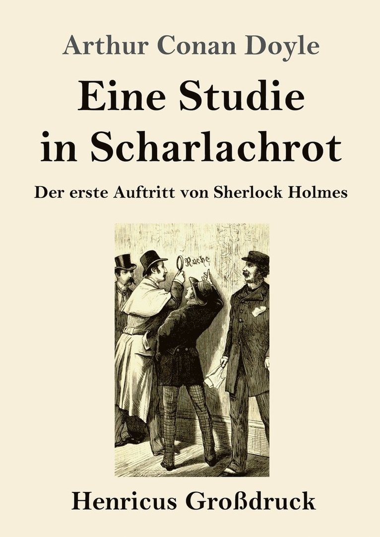 Arthur Conan Doyle - Eine Studie in Scharlachrot (Großdruck), Häftad