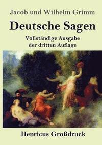 bokomslag Deutsche Sagen (Großdruck)