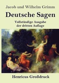 bokomslag Deutsche Sagen (Grossdruck)