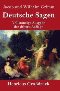 bokomslag Deutsche Sagen (Großdruck)