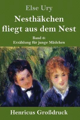 Nesthakchen fliegt aus dem Nest (Grossdruck) 1