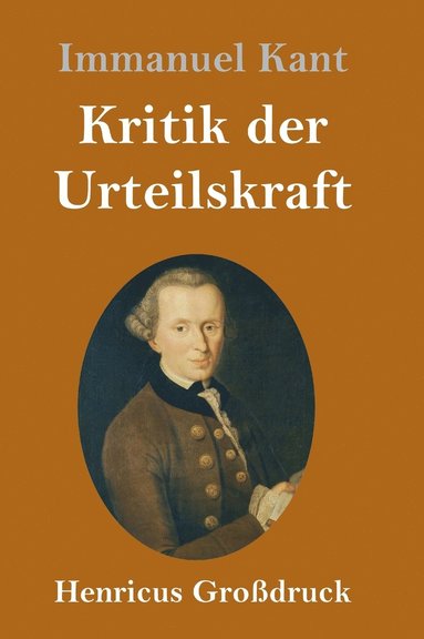 bokomslag Kritik der Urteilskraft (Großdruck)