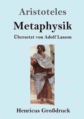bokomslag Metaphysik (Großdruck)